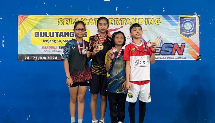 Juarai Bulutangkis di Tingkat Provinsi, Raisya Wakili Babel di O2SN Nasional