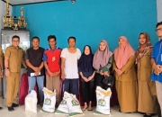 194 KPM Kelurahan Sriwijaya Terima Bantuan Beras Cadangan Pangan Pemerintah