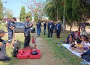 Edukasi Tentang Bahaya Api ke Anak-anak, Tim Damkar PT Timah Bersama Alinea Kenalkan Cara Tangani Kebakaran