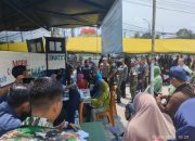 Mobil Sehat PT Timah Hadir Dalam Bakti Sosial dan Bakti Sehat Korem 045 Gaya, Ratusan Warga Ikut Berobat