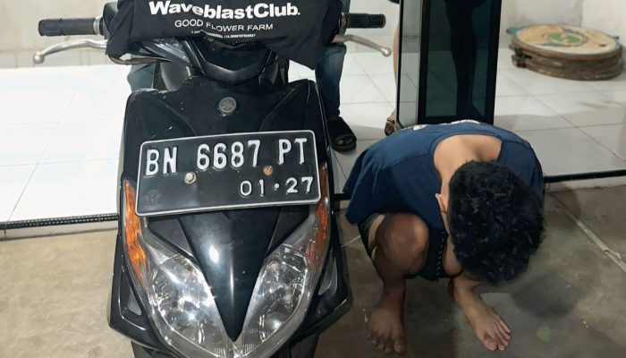 Maling Kotak Amal di Masjid Qoblun Salim Diringkus Tim Naga
