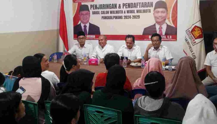 Ketua DPC Gerindra Pangkalpinang Sebut Molen dan Hakim Sudah Teruji Kinerjanya