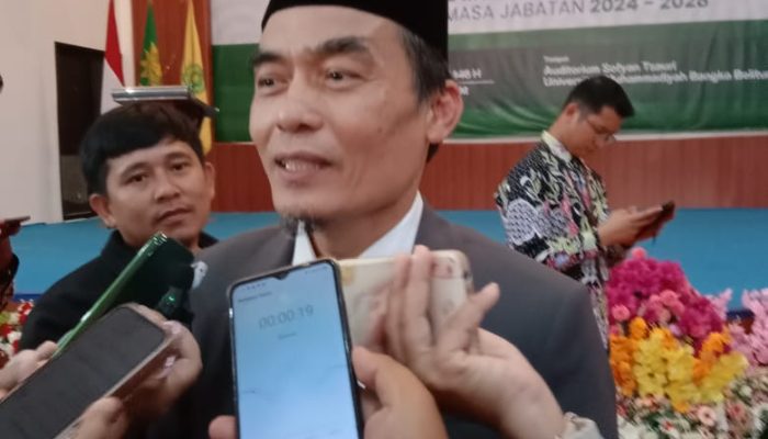 Kembali Dilantik Sebagai Rektor UnMuh Babel, Ustadz Fadillah Sabri Inginkan Tiga Peran Unmuh Babel Ini untuk Indonesia