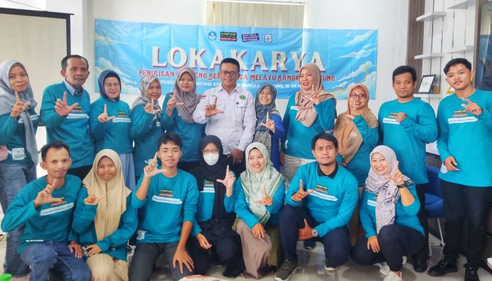 Lokakarya Penulisan Dongeng Berbahasa Melayau Bangka Belitung Diikuti 30 Penulis