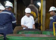 Kunjungi Produksi Area Kundur, Dirut: “Jangan Pernah Menyerah, Terus Lakukan Perbaikan