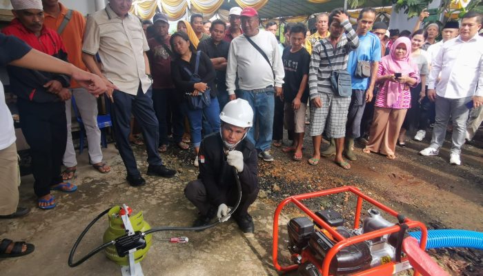 BPJ Kembali Bagikan 350 Mesin Pompa Air Bagi Petani Bangka
