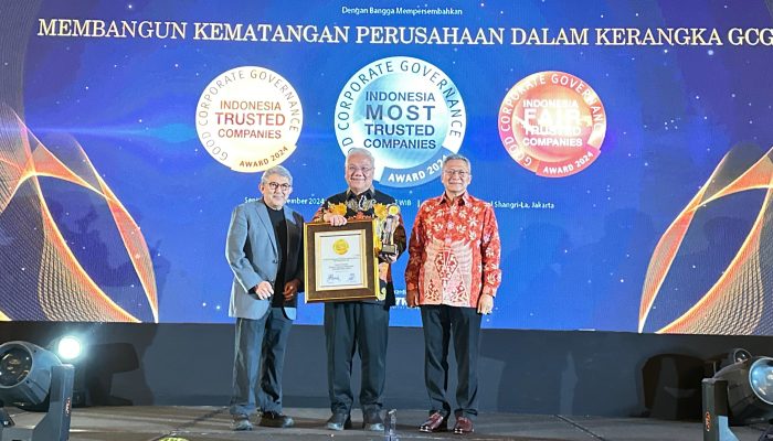 Bank Sumsel Babel Raih Penghargaan “Trusted Company” dari IICG