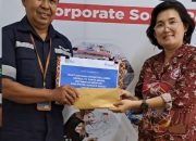 Sambut Natal dan Tahun Baru, PT Timah Bantu Kegiatan Siswa TK Santa Maria Bangka Barat