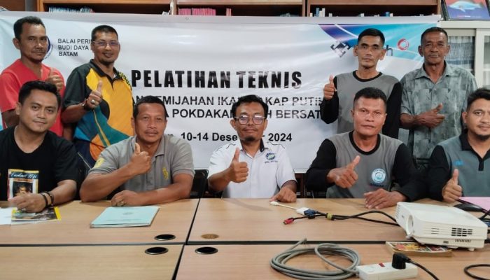 PT Timah Tbk Kolaborasi BPBPL Batam Gelar Pelatihan Untuk Pokdakan Tuah Bersatu