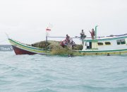 PT Timah Bersama Kelompok Nelayan Batu Kemiri Tenggelamkan Puluhan Rumpon di Kabupaten Bangka Tengah