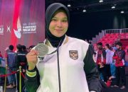 Raih Perak di World Pencak Silat Champiuonship di UEA, Pesilat Babel Atika Putriani Kembali Ukir Sejarah