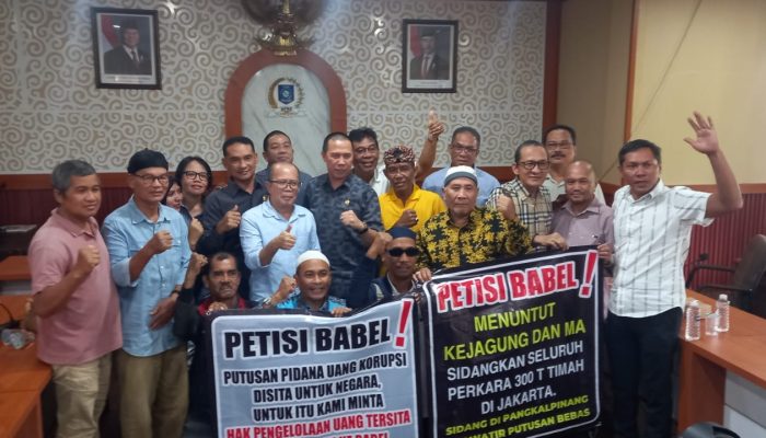 DPRD Beri Sinyal Bakal Bentuk Pansus Terkait Desakan Uang Pengganti Tipikor Timah Balik ke Babel 