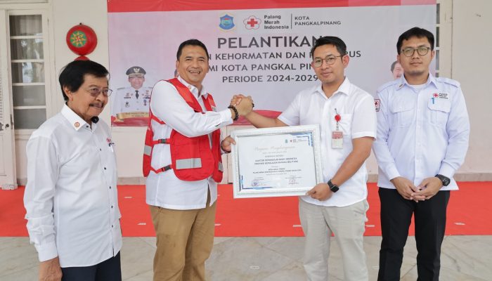 Pj Wali Kota Pangkalpinang Dorong PMI Baru Jadi Motor Penggerak Sosial dan Ekonomi