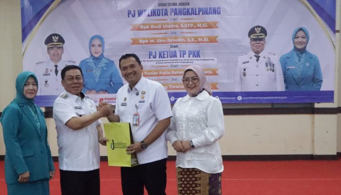 Estafet Kepemimpinan Berlanjut, Pj Wako Pangkalpinang Unu Ibnudin Fokus Tuntaskan PR Kota dan Program Prioritas