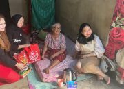 Honda Babel Salurkan Puluhan Sembako Bantu Korban Angin Puting Beliung