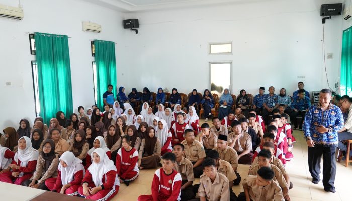 Antisipasi Kenakalan Remaja, Ketua DPRD Didit Sambangi SMK Negeri 1 Pangkalan Baru