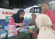 Mobil Sehat PT Timah Pelayanan Kesehatan yang Dinantikan Warga, Hadir dalam Operasi Pasar Pemkab Bangka Barat