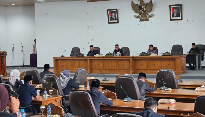 Tingkatkan Objek Retribusi dan Upaya Perlidungan Lahan Pertanian, DPRD Bangka Gelar Paripurna Penyampaian Dua Raperda