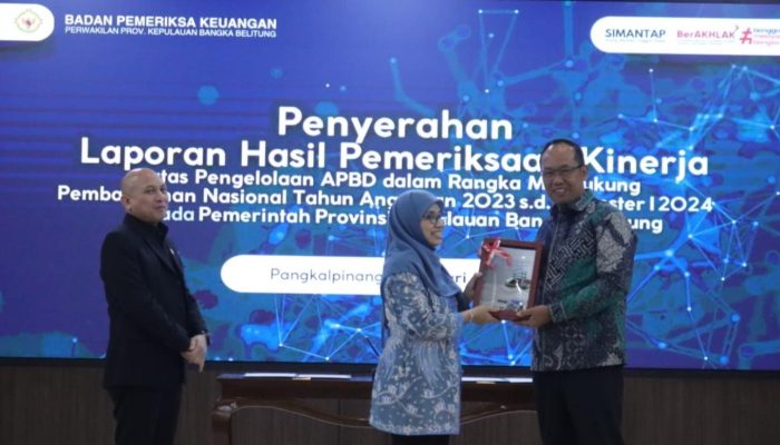 Pj Gubernur Sugito Apresiasi Profesionalisme BPK Perwakilan Laksanakan Pemeriksaan Kinerja Pengelolaan APBD Babel