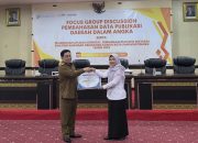 Pj Wako Unu Ibnudin Buka FGD Publikasi Daerah Dalam Angka dan Pencanangan Kelurahan Cantik
