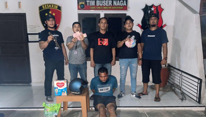 Curi Uang di Celengan, Residivis Dibekuk Tim Satreskrim Polresta Pangkalpinang