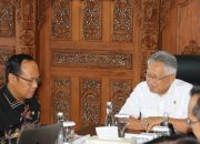 Audiensi dengan Mendikti Saintek, Pj Gubernur Sugito Paparkan 5 Lokasi Alternatif Sekolah Unggulan Garuda