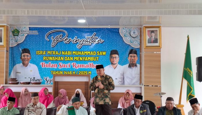 Masmuni Mahatma ; Hikmah Isra’ Mikraj Salah Satunya adalah Belajar Bernegosiasi Demi Umat
