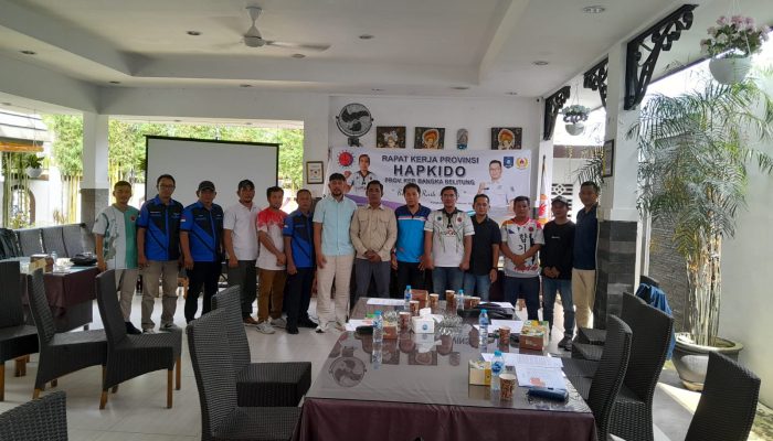 Rakerprov Hapkido 2025, KONI Babel Berikan Pesan untuk Meningkatkan Prestasi