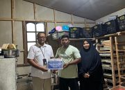 Dukung Pertumbuhan Ekonomi Lokal Lewat UMKM, PT Timah Serahkan Alat Produksi  untuk Genious Snack and Cookies di Belitung