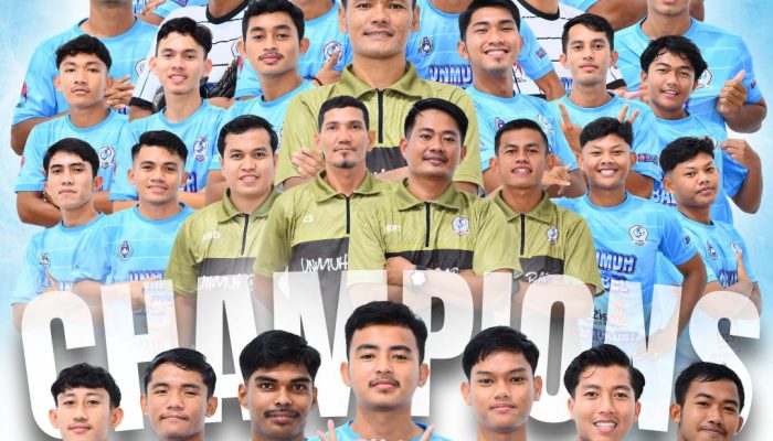 UKM Sepakbola Unmuh Babel Menjuarai Liga 4, Siap Tampil di Putaran Nasional