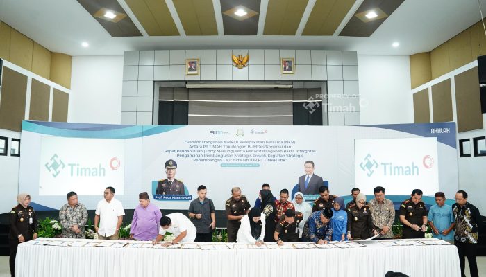 Kejagung RI Dampingi Kerja Sama Kemitraan Tambang PT Timah Dengan BUMDes dan Koperasi