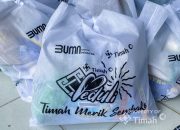Dukung Ketahanan Pangan Warga, PT Timah Bagikan Ribuan Paket Sembako untuk Warga di Wilayah Operasional Perusahaan