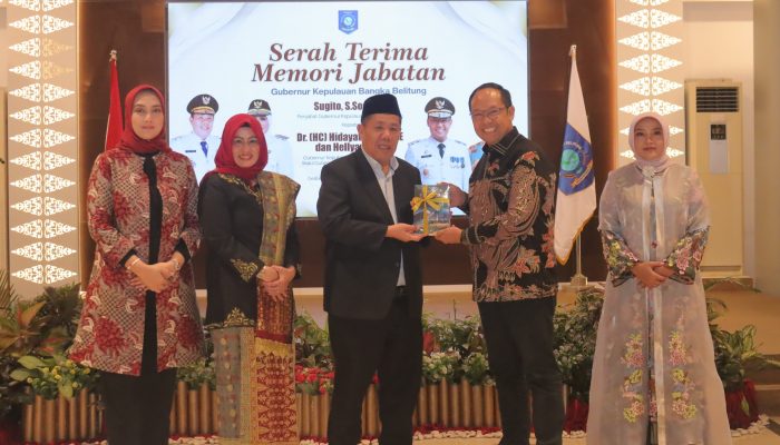 Estafet Kepemimpinan Babel Resmi Berganti, Hidayat-Hellyana Janji Gandeng Semua Pihak