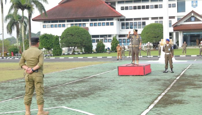 Gubernur Hidayat Arsani: Apel Sebulan Sekali, Absensi 2 Kali