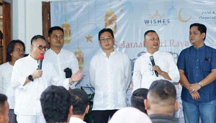 Open House di Rumah Jendela, Rasio Ridho Sani Diminta Maju di Pilkada Kota Pangkalpinang