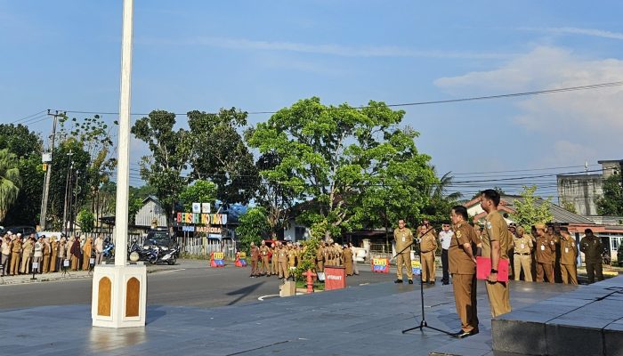 Apel Gabungan Pemkot Pangkalpinang, Pj Wali Kota Tekankan Komitmen dan Strategi Pelayanan Publik