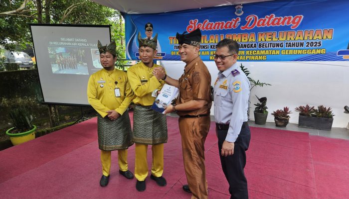 Kelurahan Air Kepala Tujuh Wakili Pangkalpinang dalam Lomba Kelurahan Tingkat Provinsi Babel 2025