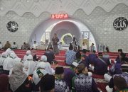 Pelepasan Jemaah Haji di Masjid Kubah Timah, Pemkot Pangkalpinang Selalu Beri Dukungan Tiap Tahun