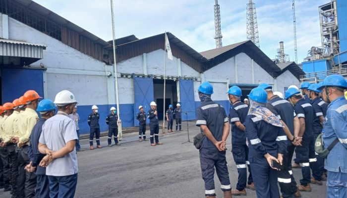 Komitmen Implementasikan K3, PT Timah Rutin Gelar Apel K3 di Wilayah Operasional