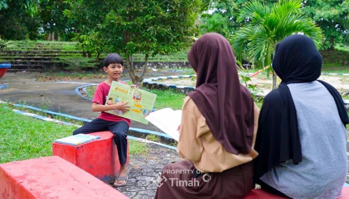 Eksis Hingga Belasan Tahun, Taman Baca Rumah Stannia PT Timah Ajak Anak Geliatkan Literasi dengan Membaca Buku
