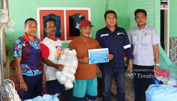 Terima Bantuan Alat Tangkap dari PT Timah, Musdar: Kami Jadi Semakin Semangat Melaut