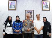 Pererat Silaturahmi, Wagub Hellyana Sambangi Kapolda Babel