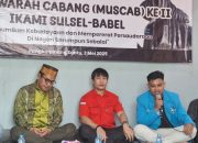 Ketua KKSS Babel Resmi Membuka Muscab II IKAMI Sulsel Cabang Babel