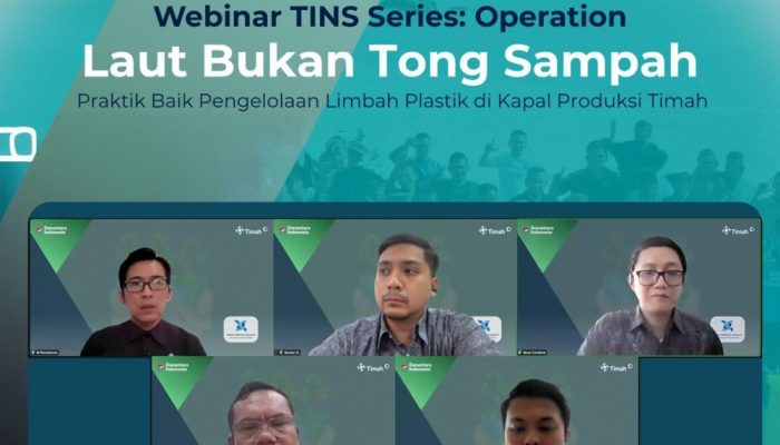 Dorong Praktik Pertambangan Laut yang  Bertanggung jawab dan Berkelanjutan, PT Timah Gelar Webinar ‘Laut Bukan Tong Sampah’