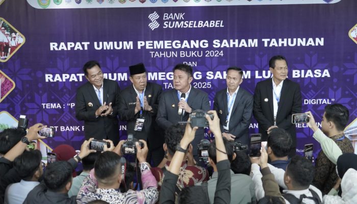 Bank Sumsel Babel Bagi Dividen Rp237,9 Miliar, Laba Bersih Tembus Rp475,8 Miliar