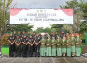 Rangkaian Peringatan HUT ke-15 Korem 045/Gaya, Danrem Pimpin Ziarah ke TMP Pawitralaya