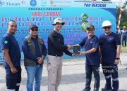 Kolaborasi Dalam Melakukan Penghijauan, PT Timah Serahkan Bantuan Bibit untuk Rumah Kompos KSM Resam