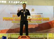 Ardiansyah, Mahasiswa PGSD Raih Juara 1 Pencak Silat 2025 se-Babel