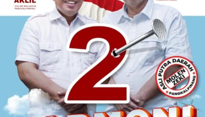Nomor Dua, Dua Periode? Bang Molen Optimis Hadapi Pilkada Ulang Pangkalpinang 2025