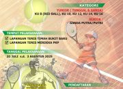Pengprov PELTI Babel Gelar Kejurprov Tenis Yunior dan Senior